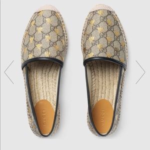 Gucci supreme bees espadrille